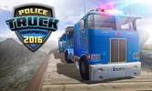 Police Truck Transporter 2016 screenshot 11