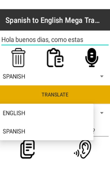 Spanish to English Mega Translator - Preview 1