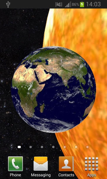 Solar System 3D Free LWP - Preview 7