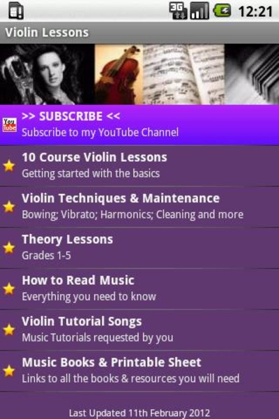 Violin Lessons - Preview 3