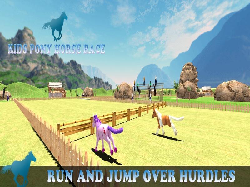 Pony Horse Kids Race 3D - Preview 5