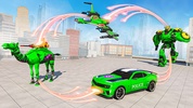 Police Flying Robot Car Game screenshot 2