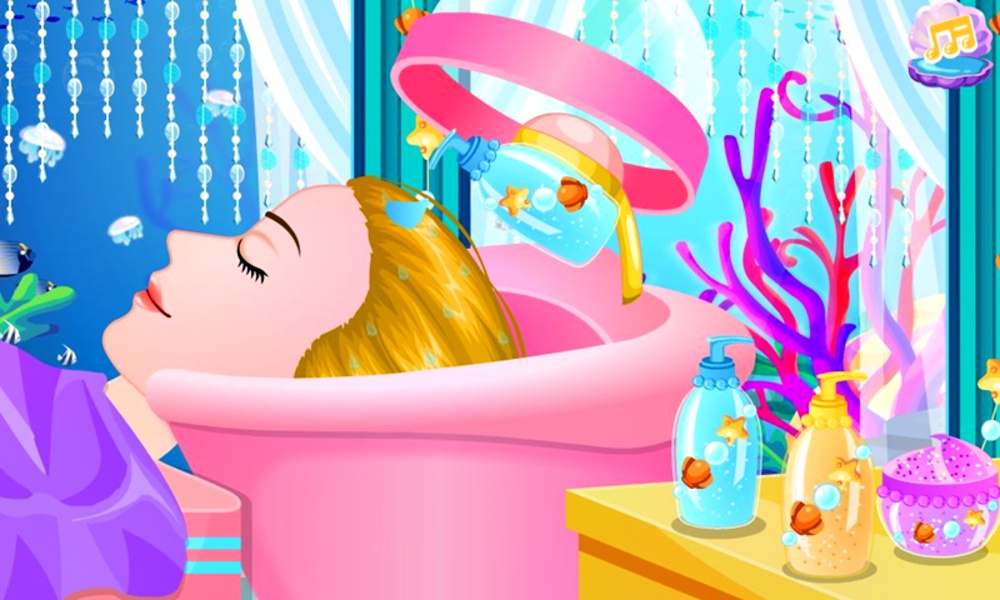 Mermaid Princess Hair Salon - Preview 7