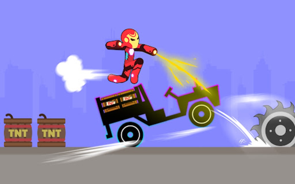 Falling Stickman Ragdoll 2D - Preview 4
