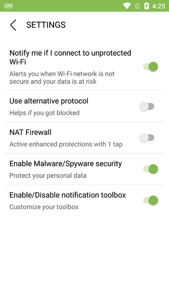 Kiwi VPN - Preview 5