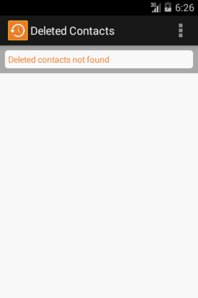 Restore Contacts - Preview 2