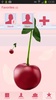 GO Contacts Theme Cherries screenshot 1