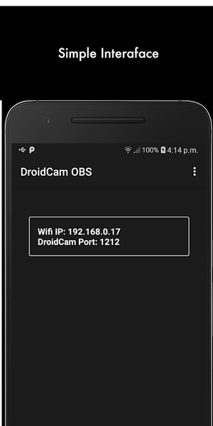 DroidCam OBS for Android Download the APK from Uptodown