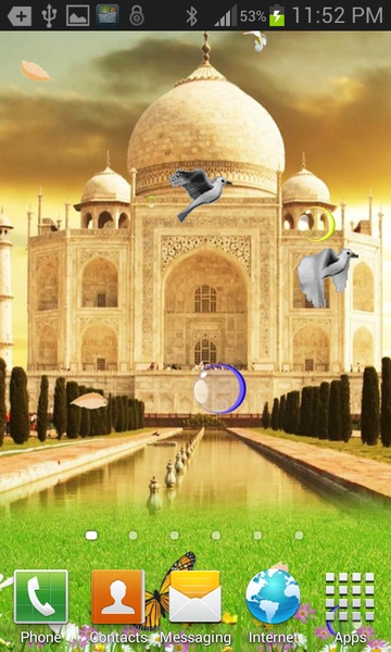 TAJMAHAL BIRDS Live Wallpaper - Preview 3