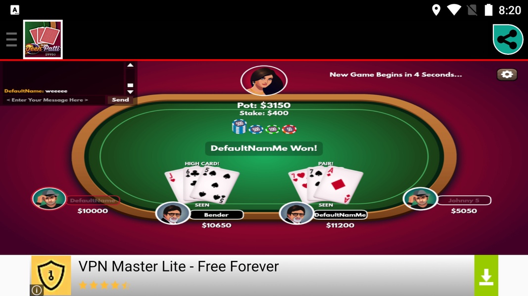 Teen Patti Game - Preview 2