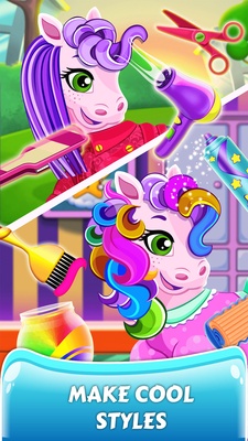 Little Pony Dressup Beauty Salon screenshot 1