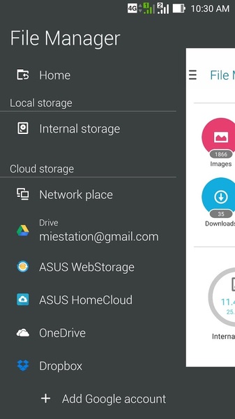 ASUS File Manager - Preview 2