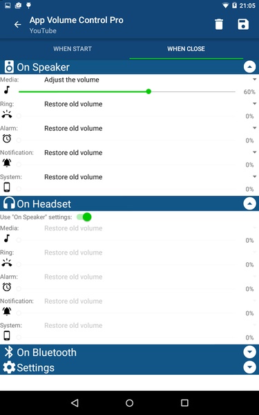 App Volume Control - Preview 2