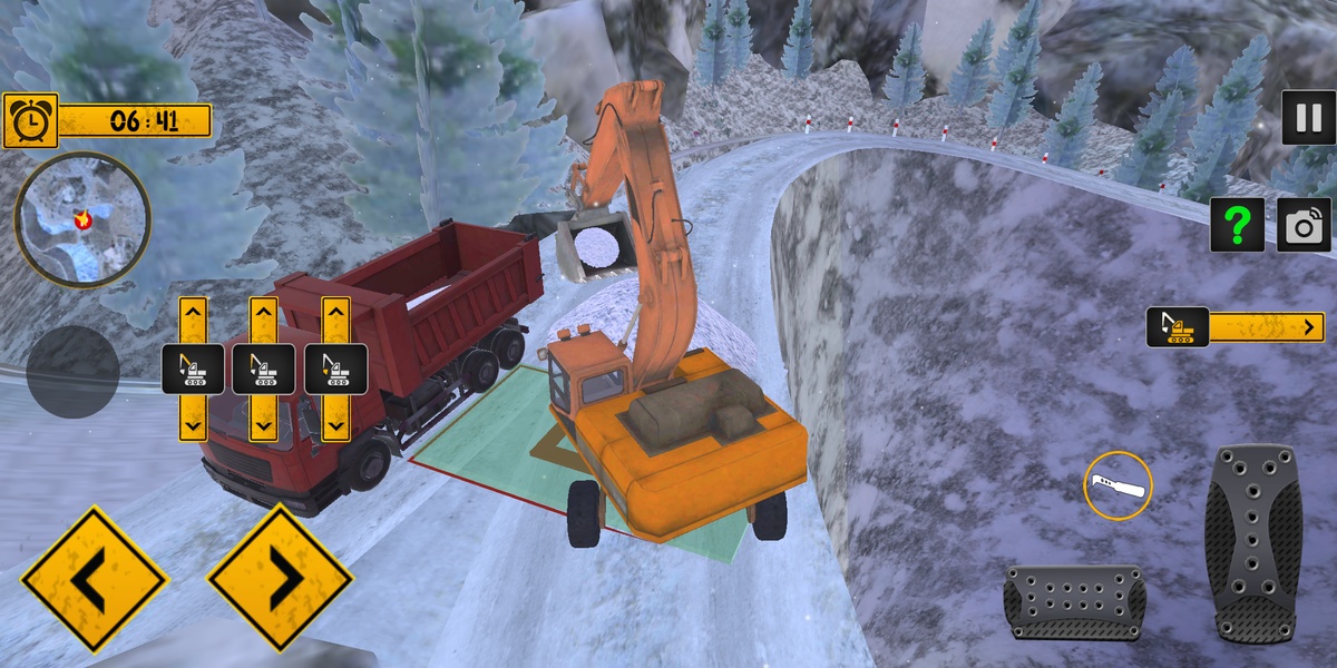 Offroad Snow Excavator Simulator - Preview 2