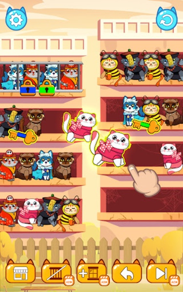Cat Color Sort Puzzle - Preview 14