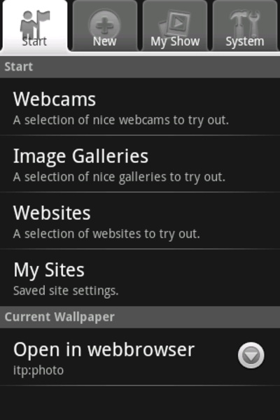 WebLiveWallpaper - Preview 1