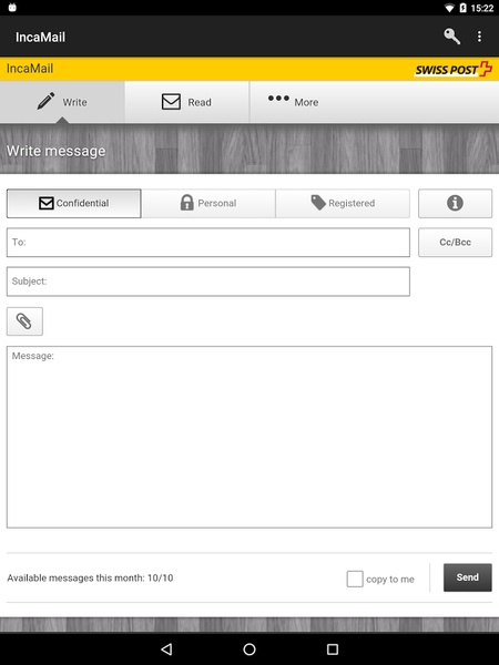 IncaMail - Preview 1