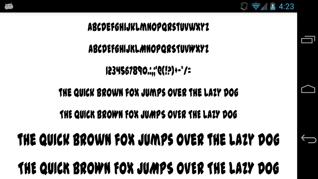 Free Fonts 50 Pack 23 - Preview 4