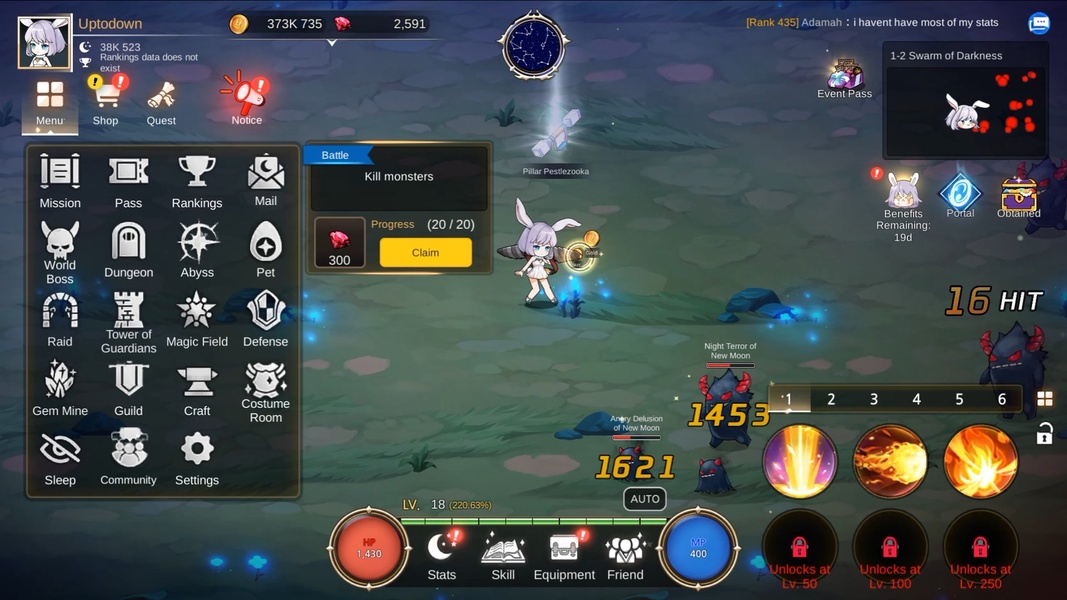Idle Moon Rabbit: AFK RPG - Preview 8