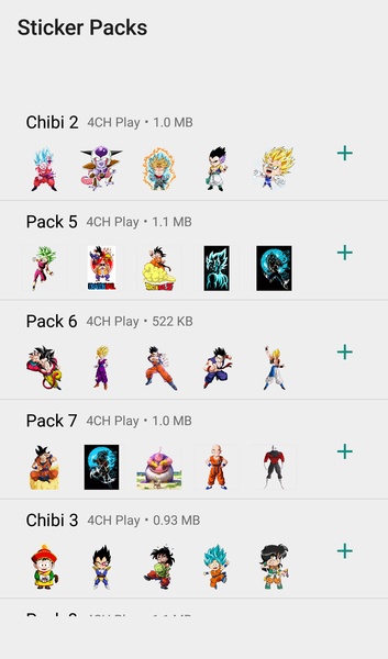 Dragon Ball Stickers - WAStickerApps - Preview 3