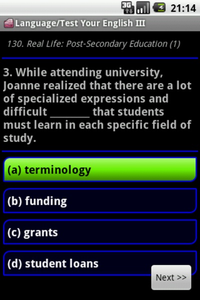 Test Your English III. - Preview 4