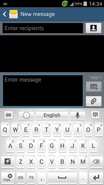 GO Keyboard White Theme - Preview 14