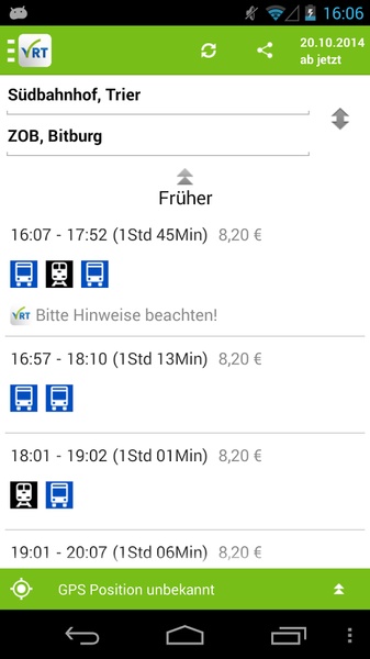 VRT Fahrplan - Preview 4