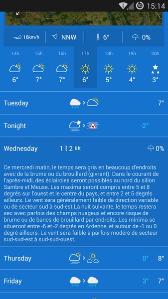 KMI Weather - Preview 4
