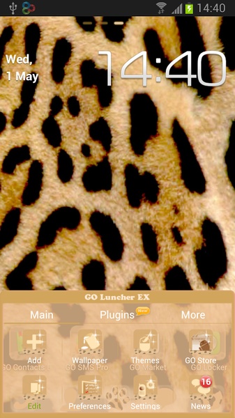 Leopard Theme for GO Launcher - Preview 3