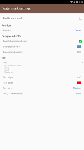 Screenshot touch - Preview 1