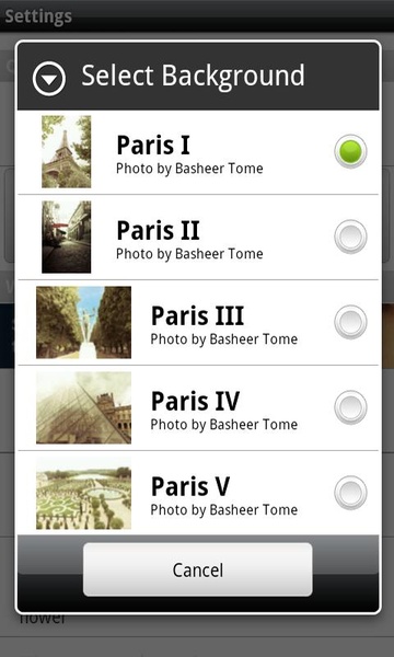 Lovely Parisian Live Wallpaper - Preview 2