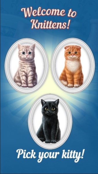 Knittens: Sweet Match 3 Puzzles & Adorable Kittens - Preview 1