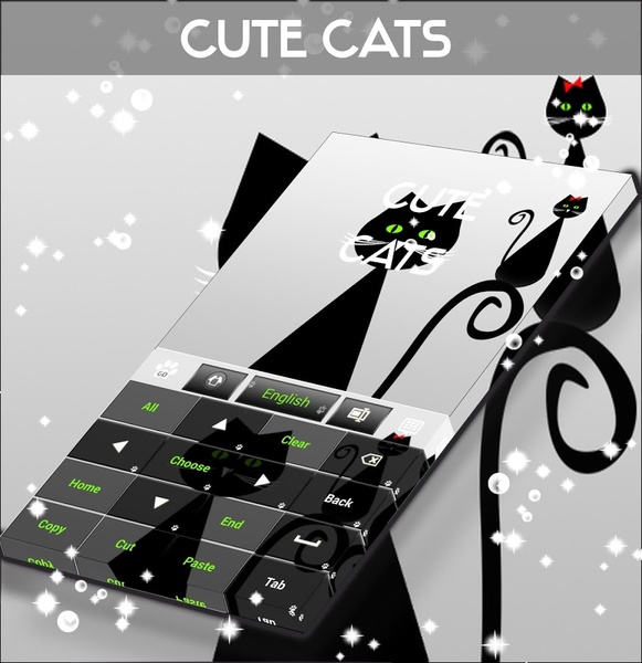 Cute Cats Keyboard - Preview 1