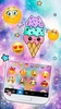 Galaxy Tasty Ice Cream Keyboard Theme screenshot 2
