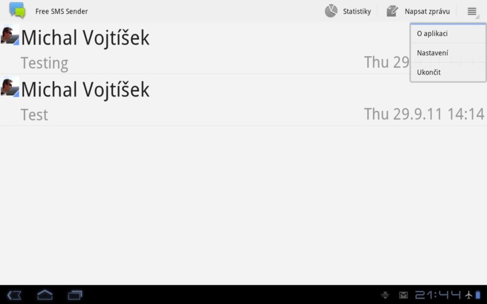 Free SMS Sender - Preview 2
