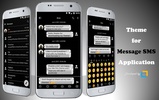 SMS Messages Metallic Silver screenshot 6