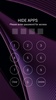 Purple tech business theme for Galaxy s8 screenshot 1