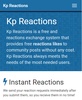 KpReactions screenshot 1