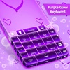 Purple Glow Keyboard Free screenshot 3