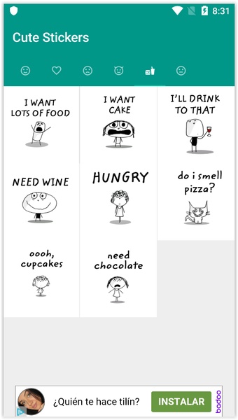 Cute Stickers | Stickers for Whatsapp - Preview 4