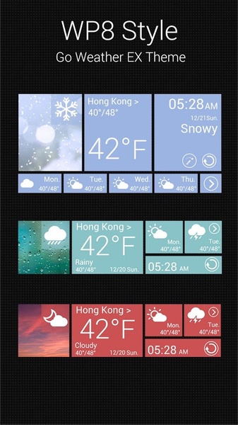 WP8 Style Reward GO Weather EX - Preview 3