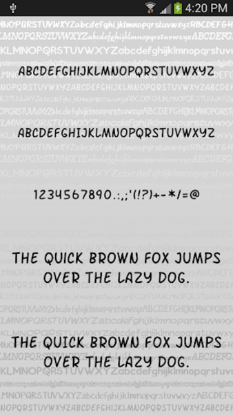 Handwritten Free Font Theme - Preview 5