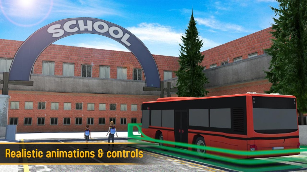 School Bus 3D - Preview 7