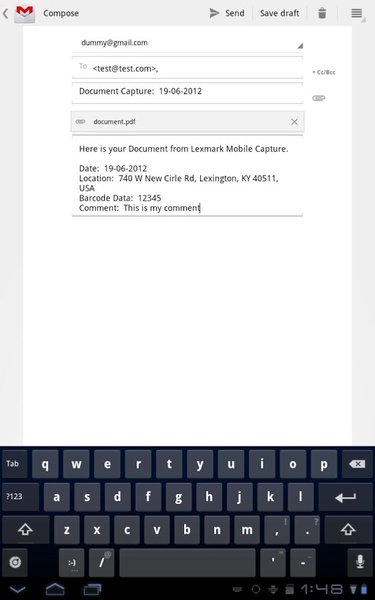 Lexmark Mobile Capture - Preview 1
