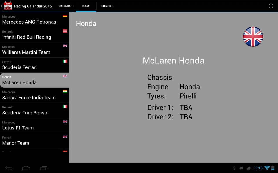 Racing Calendar 2015 - Preview 3