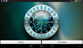 Crystal Clock Live Wallpaper screenshot 13