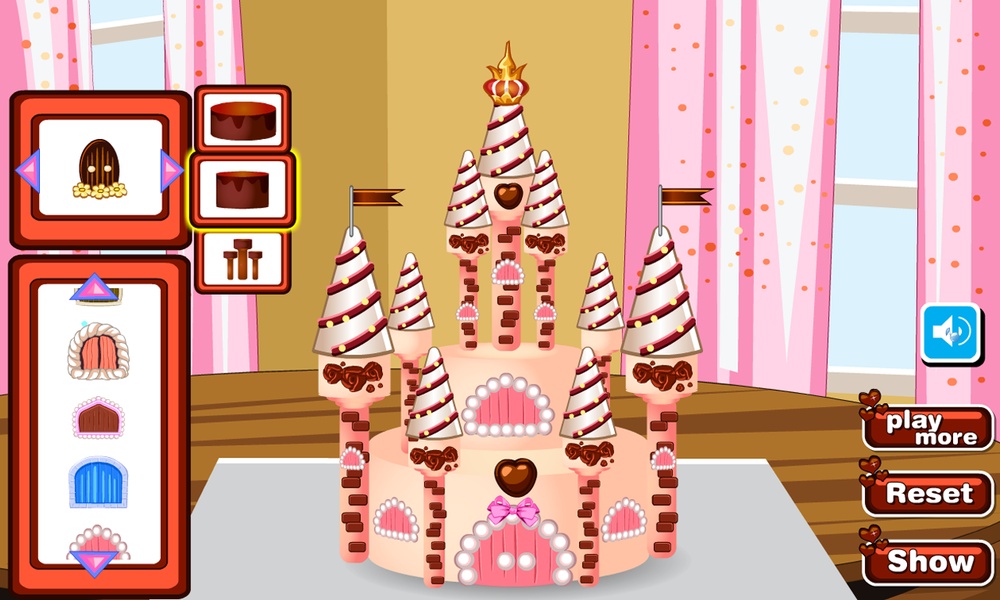 Chocolate Castle Cake - Preview 2