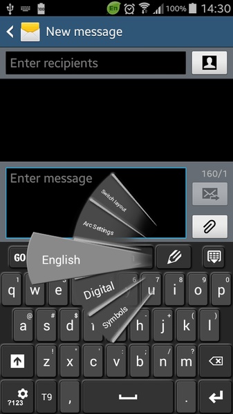 GO Keyboard Galaxy Note 4 Theme - Preview 5