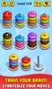Donut Hoop Stack 3d Color Sort screenshot 7