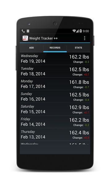 Weight Tracker ++ - Preview 6